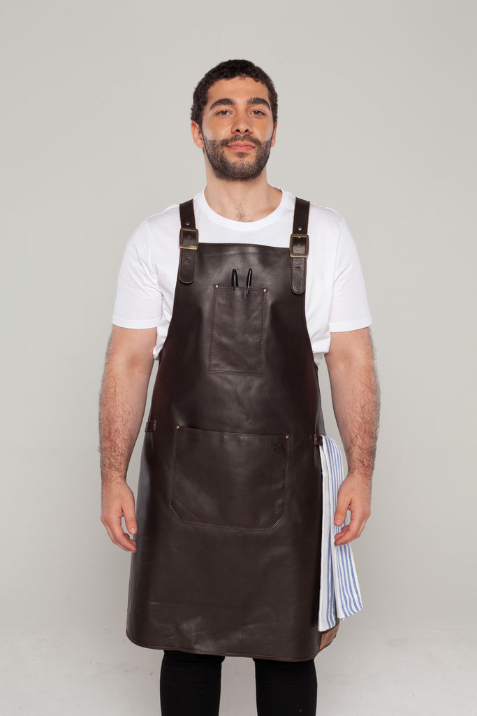 Leather Apron - Ace Chef Apparels