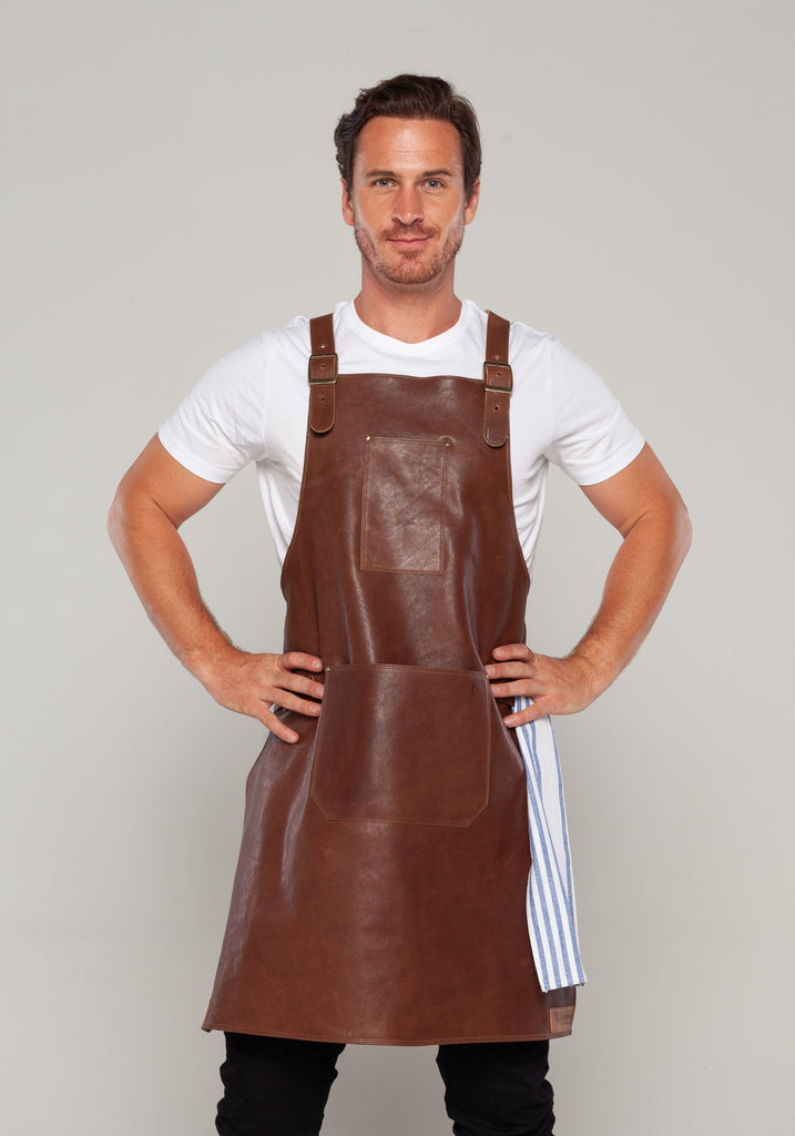 Leather Apron - Ace Chef Apparels