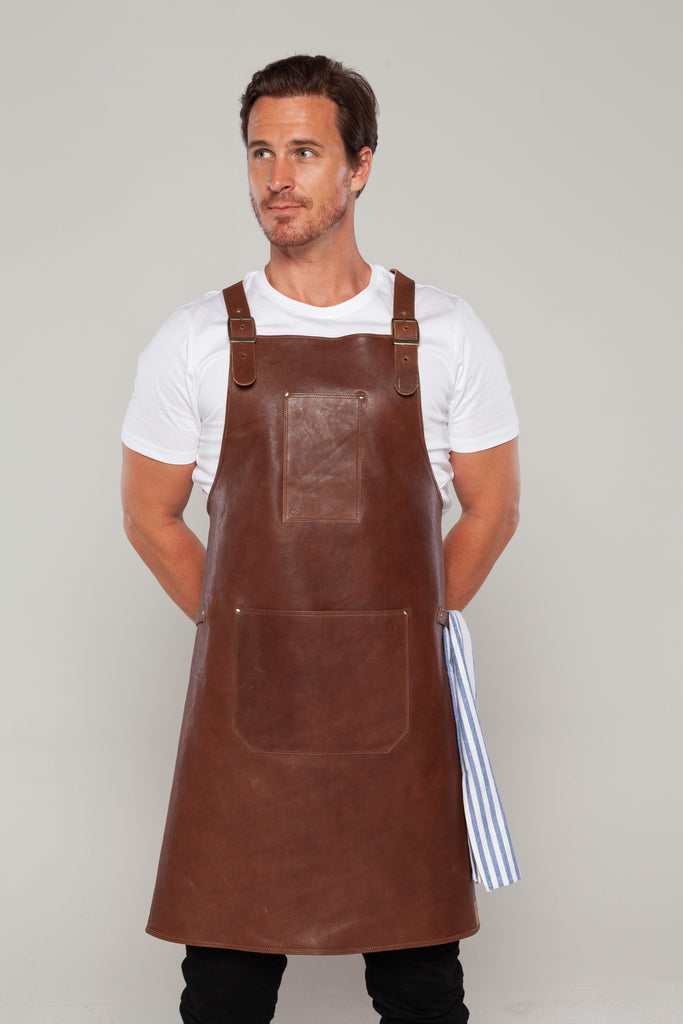 Leather Apron - Ace Chef Apparels