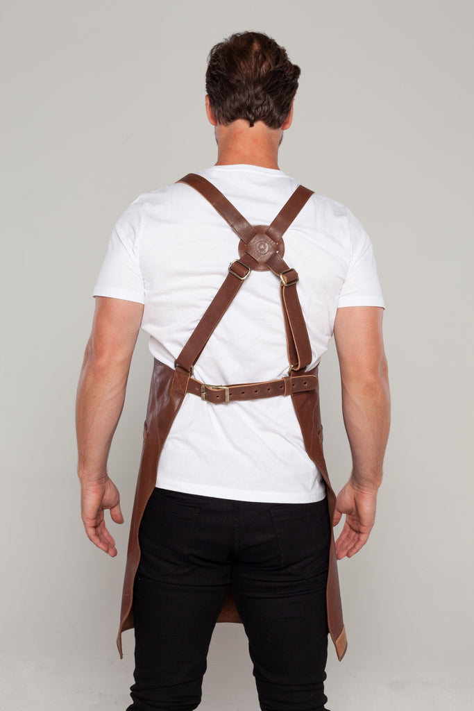 Leather Apron - Ace Chef Apparels