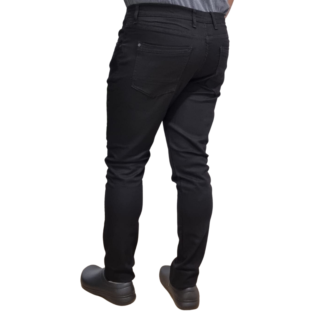 Mens slim 2025 fit chef pants