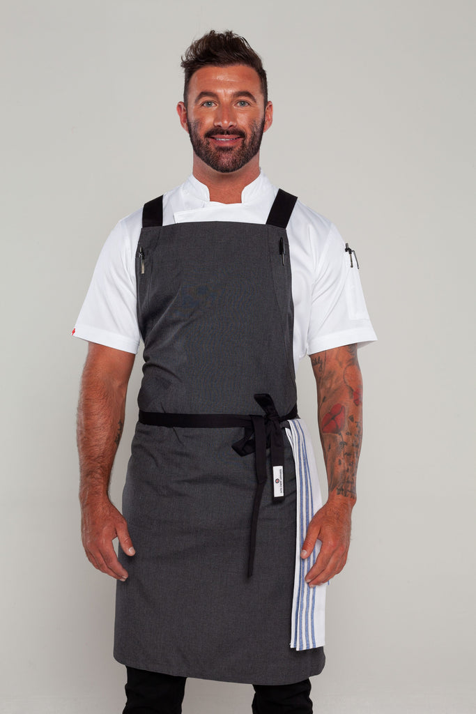 crossover chef apron 