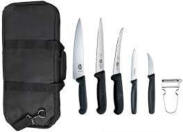 74198 Victorinox 7 pce APPRENTICE KIT BLACK - Ace Chef Apparels