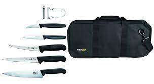 74198 Victorinox 7 pce APPRENTICE KIT BLACK - Ace Chef Apparels